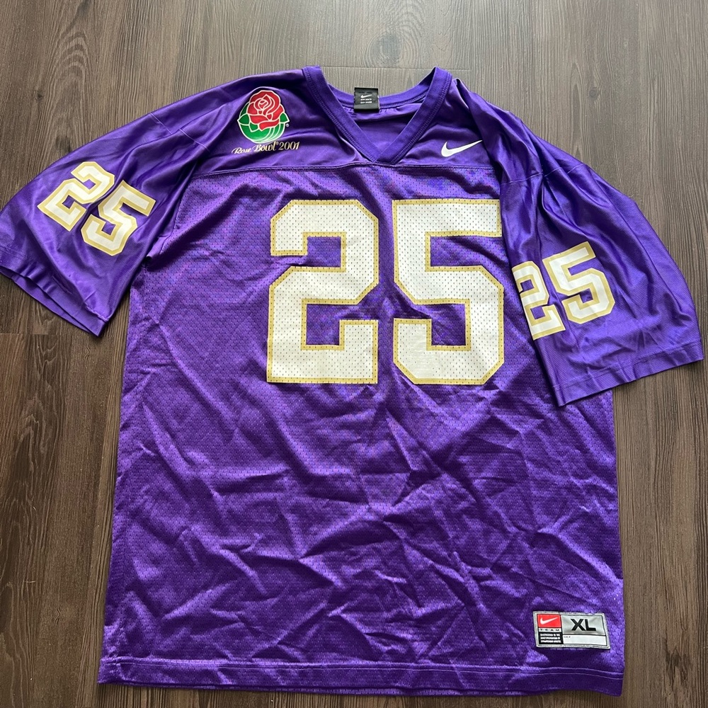 2001 UW Rose Bowl Jersey #25